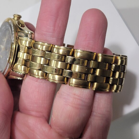 Citizen Eco Drive Mens Gold & Diamond BL8042-54E Perpetual Calendar - Picture 9 of 11